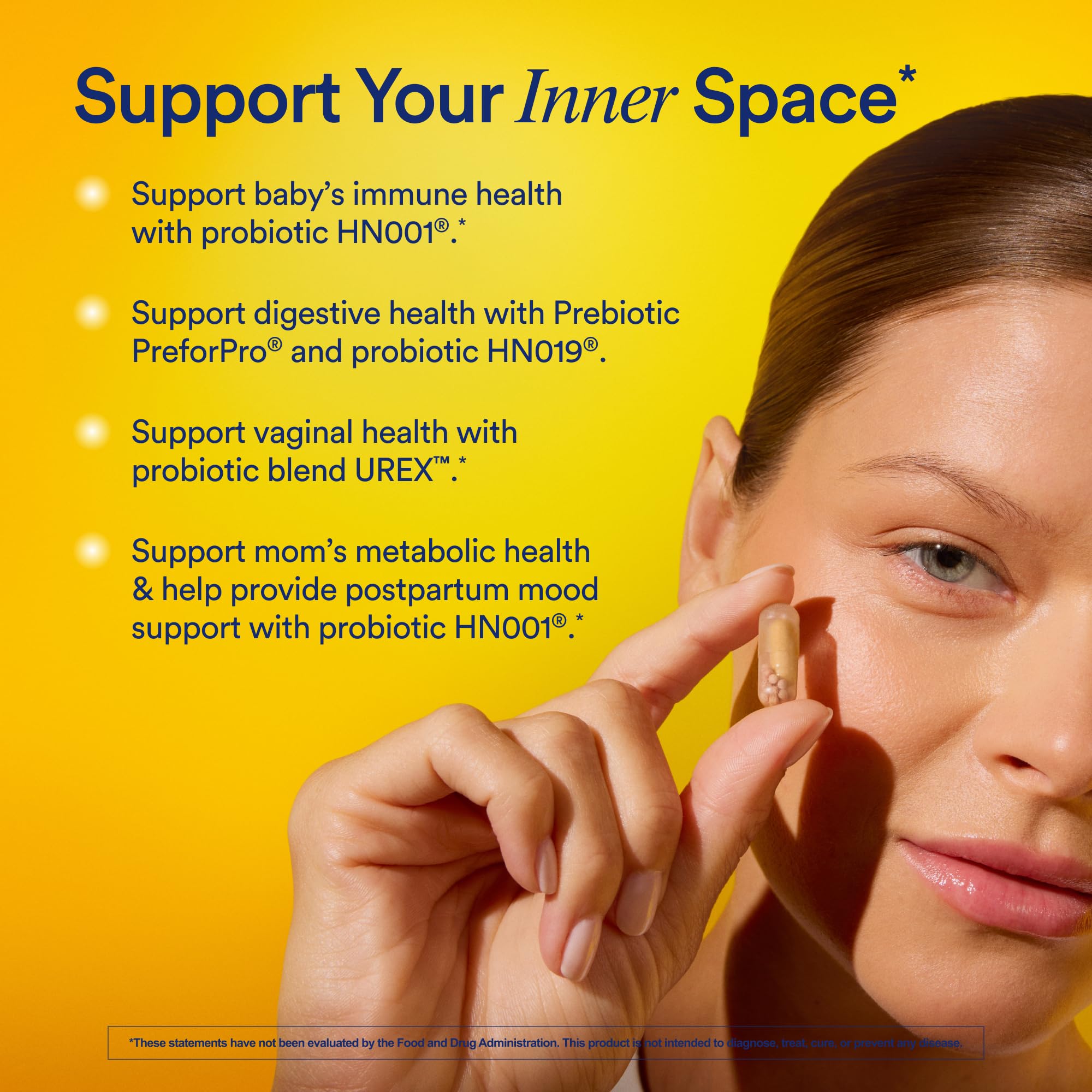 Ritual Natalbiotic PreforPro prebiotic visualization for gut support.