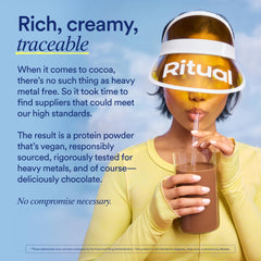 Ritual packaging features no scoop to reduce plastic and carbon footprint