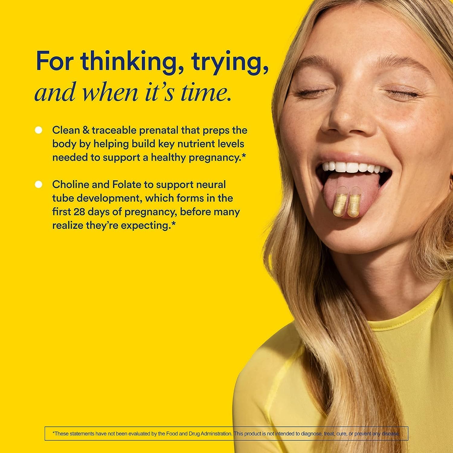 Ritual Prenatal third-party testing seal ensuring quality.