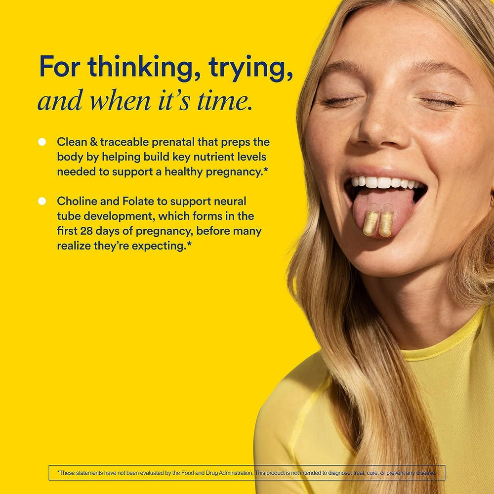 Ritual Prenatal third-party testing seal ensuring quality.