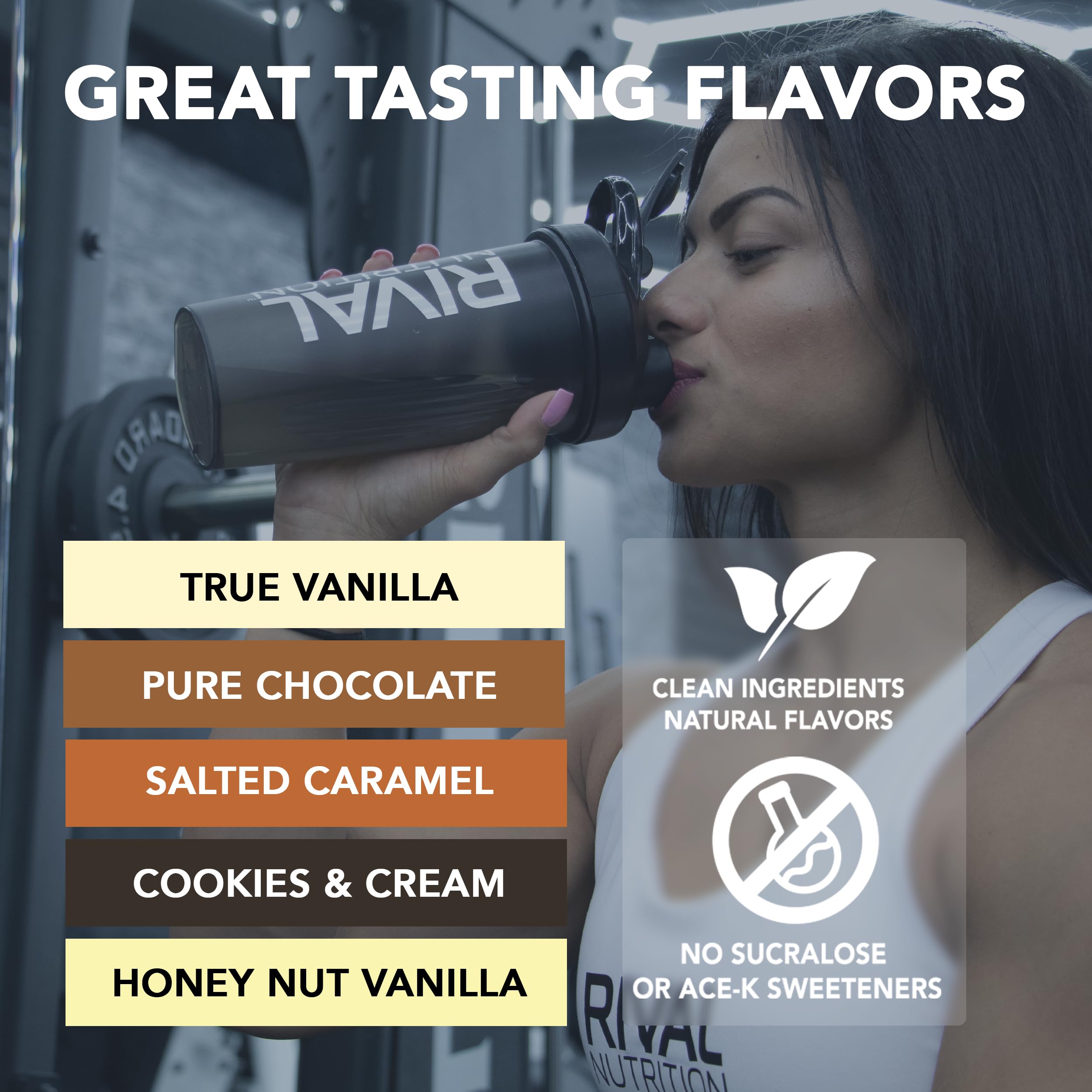 Gluten-free, low sugar, keto-friendly nutrition claims