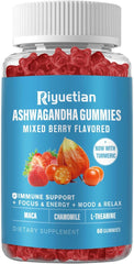 Riyuetian Ashwagandha Gummies daily dose for busy days