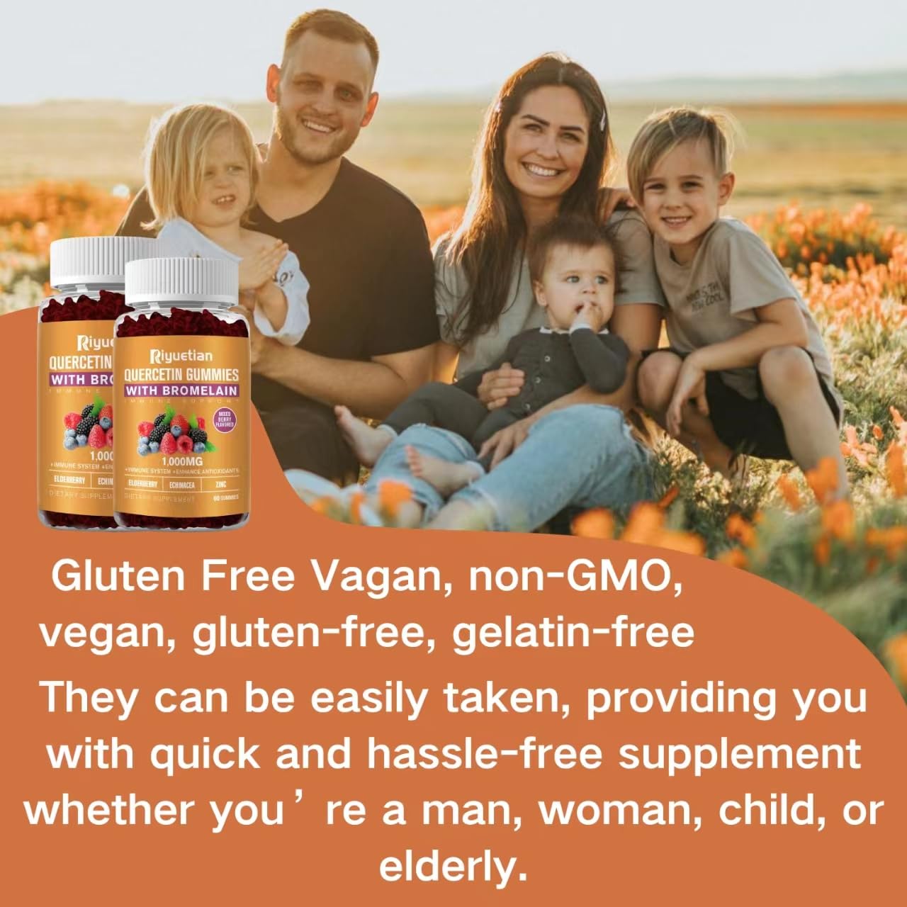 Riyuetian chewables on-the-go package for busy days.