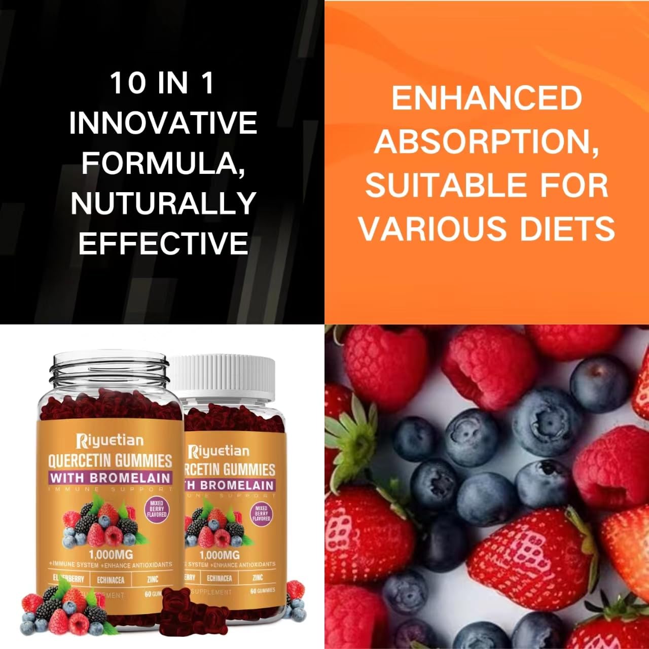 On-the-go Riyuetian chewables for quick daily use.