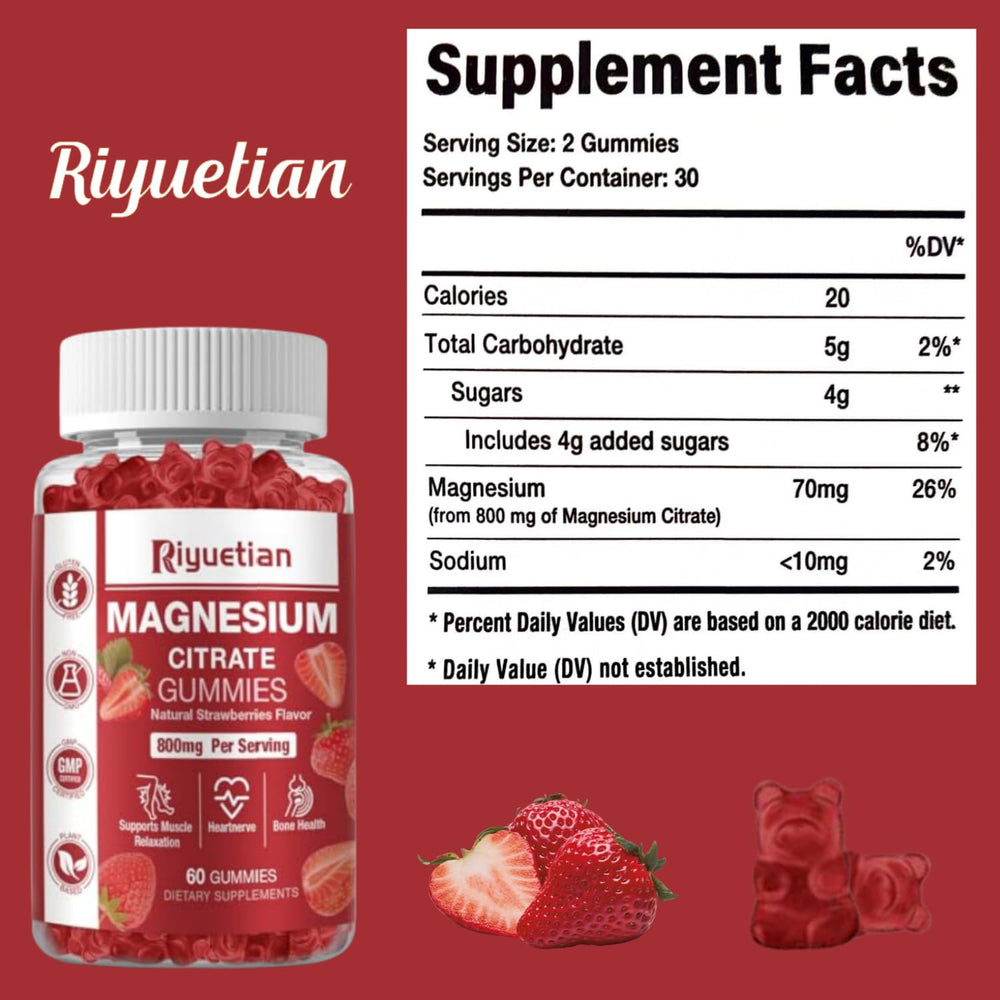 Riyuetian ingredients note highlights vegan, non-GMO formula.