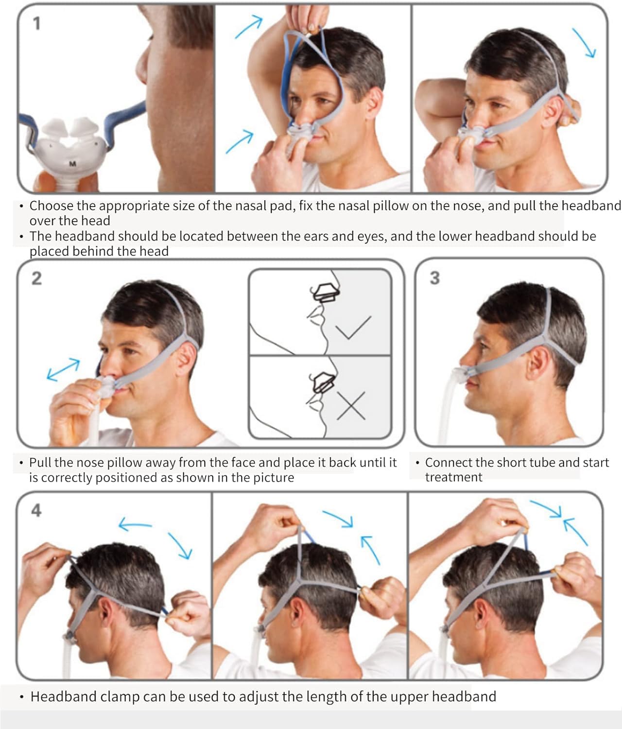 RMH p10 large nasal pillow offers broader fit for varied nostrils