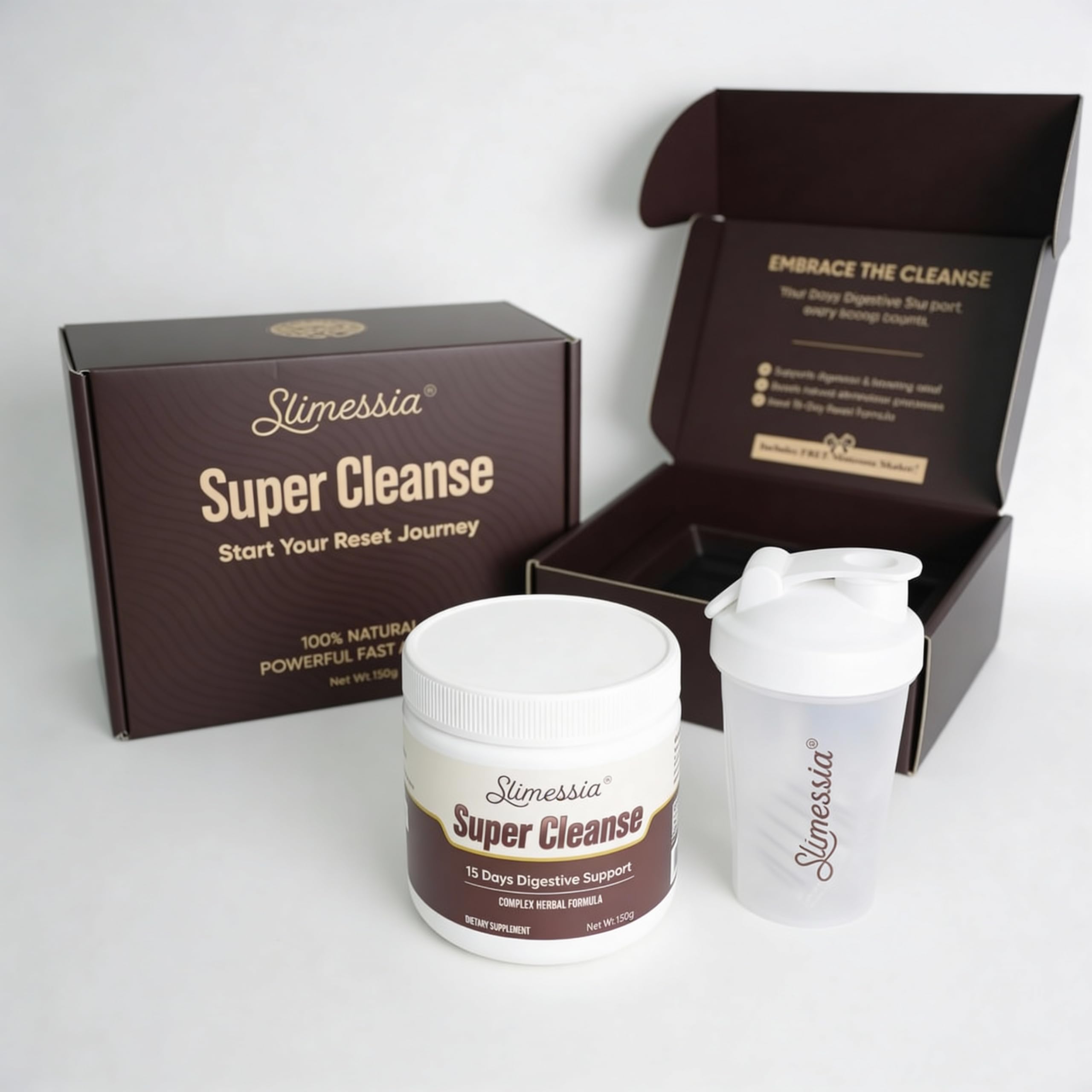 Robutop Slimessia bottle for convenient daily digestive support.