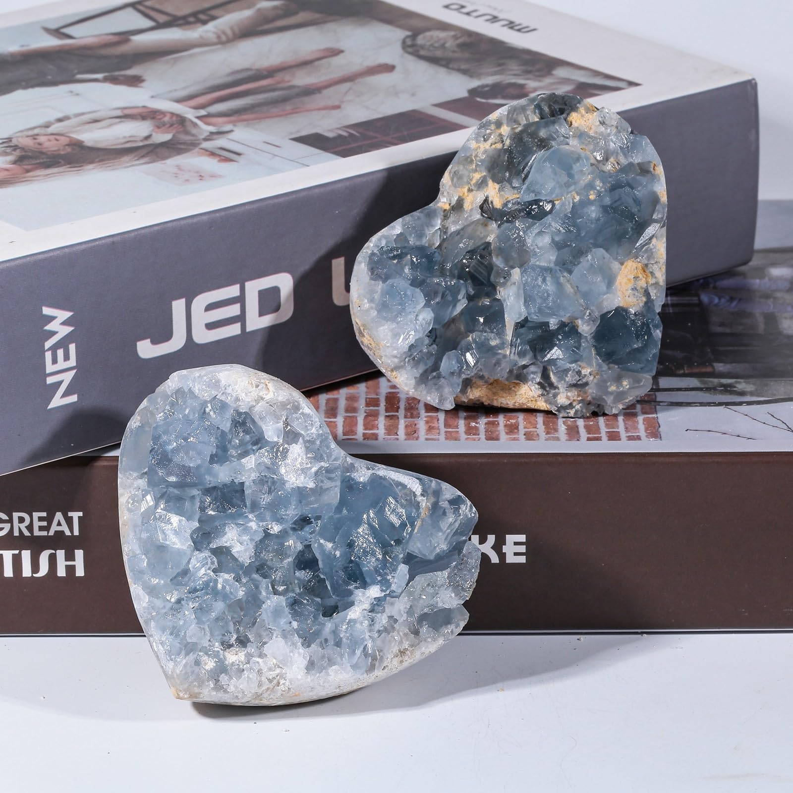 Rockcloud unique celestite specimen for crystal collections