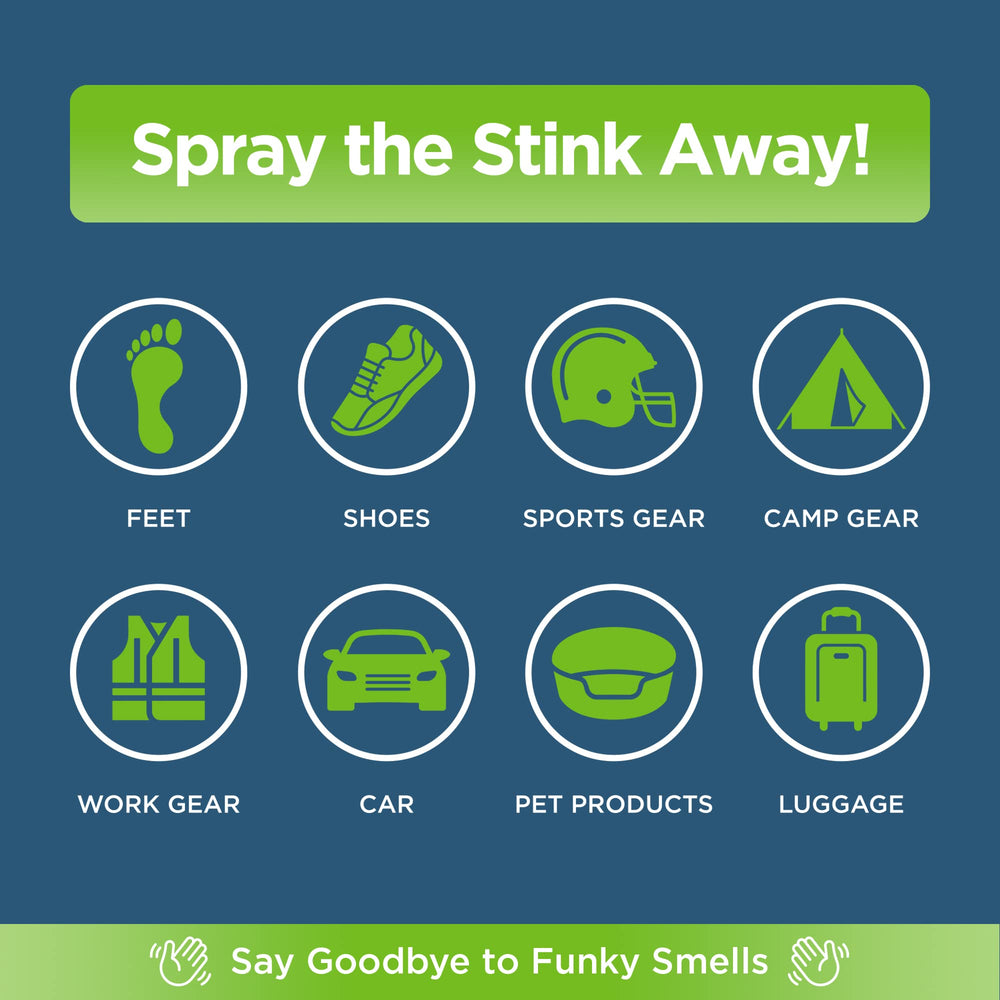 Rocket Pure sports gear deodorizer spray helps gym bags stay odor-free.