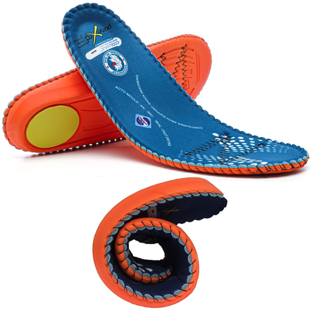 Rockrooster Anti-Fatigue Boot Insoles top view for immediate comfort on long shifts.
