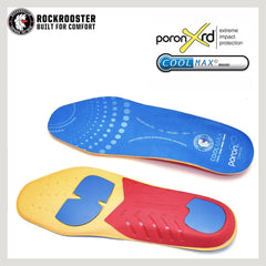 ROCKROOSTER coolmax fabric top keeps feet dry during hot days.