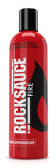 RockTape RockSauce Fire bottle pour showing fast topical relief potential.