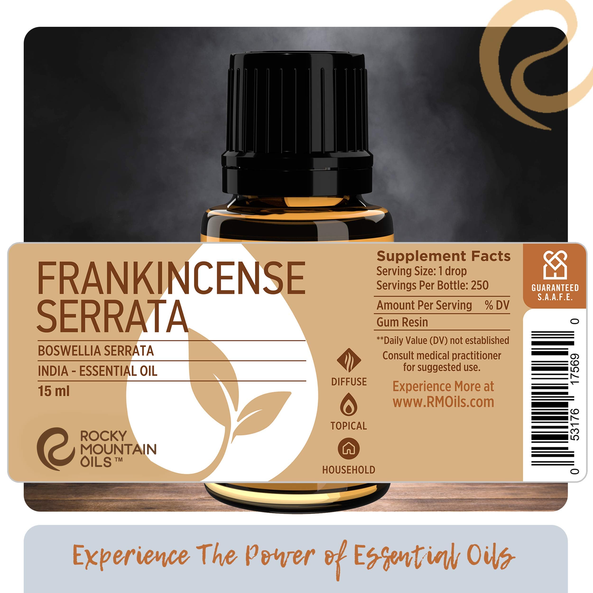 Rocky Mountain Oils Frankincense Serrata as candle base for soothing fragrance.