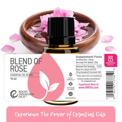 Rocky Mountain Oils Rose skin-care oil, nourishes skin for radiant tone.