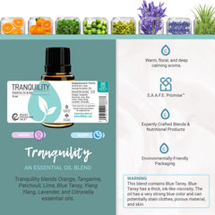 Rocky Mountain Oils Tranquility back massage oil used to unwind tension