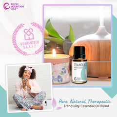 Rocky Mountain Oils Tranquility foot application for nighttime calm