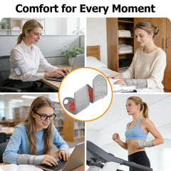 ROHVEMJ battery-powered wrist wrap for wireless use anywhere.