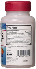 Rolaids label close-up shows mixed berry flavor and dual-action design.