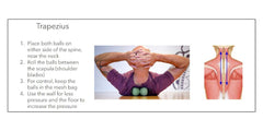 Rollit Therapy Brevis ball pair fits small areas on the body