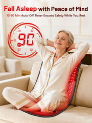 ROMISA five heat levels customize warmth for comfort.