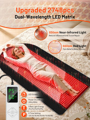 ROMISA smart controller close-up highlighting adjustable brightness and timer.