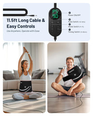 ROMISA Therapy Pad extended strap enables secure, hands-free positioning.