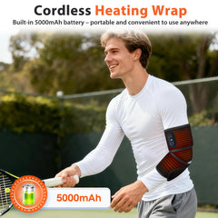 ROMYSE ankle-wrap addressing ankle tension with rapid heat
