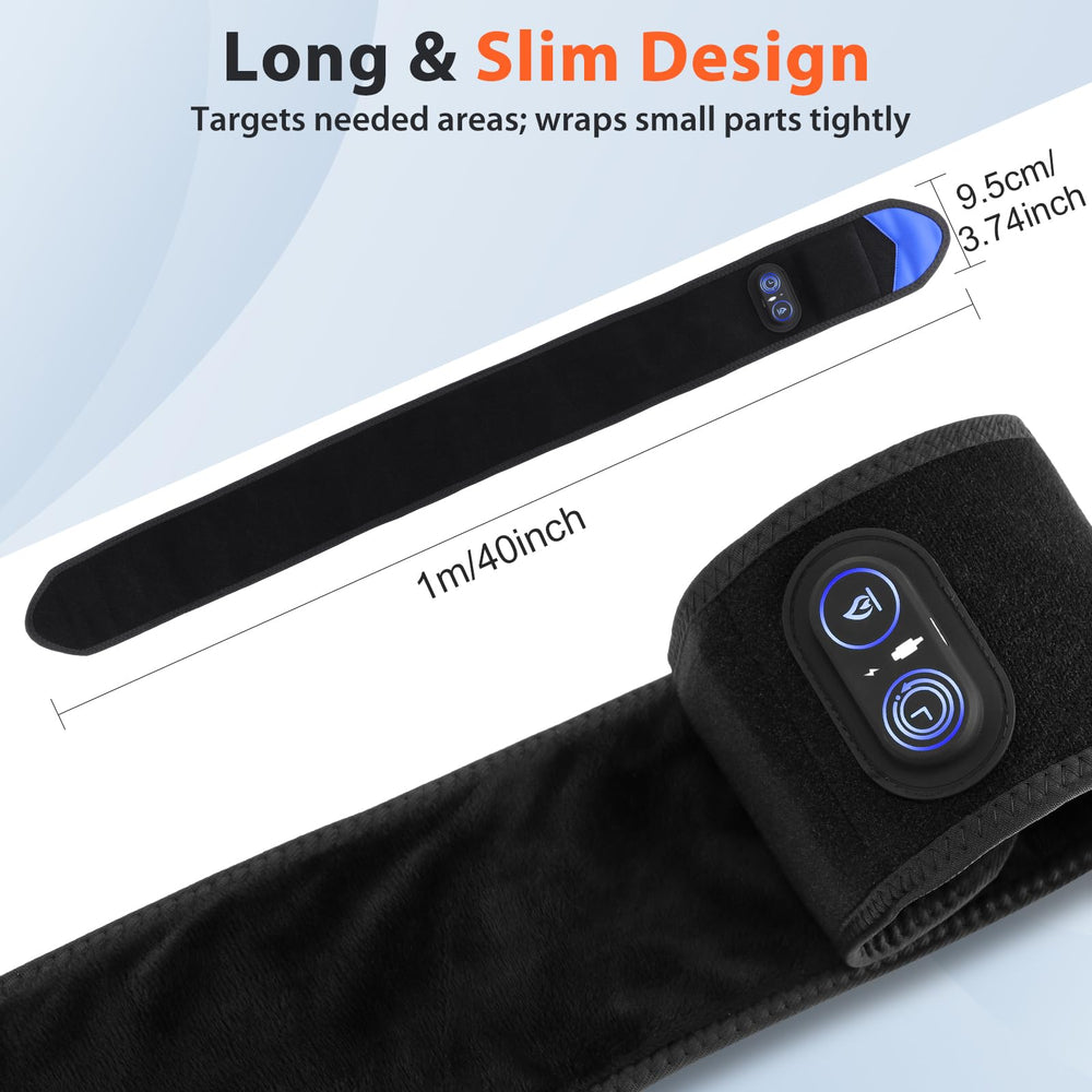 ROMYSE rapid-warmth pad heats quickly for fast soothing relief
