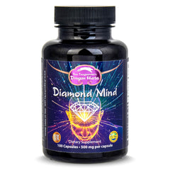 RON TEEGUARDEN'S DRAGON HERBS Diamond Mind bottle supporting memory and focus.