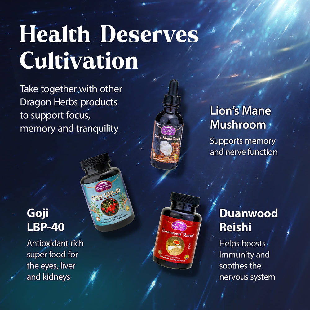 Dragon Herbs Diamond Mind packaging signals premium, plant-based adaptogenic wellness.