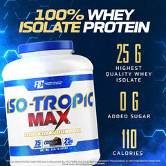 Ronnie Coleman whey isolate shake mixed for quick post workout refresh