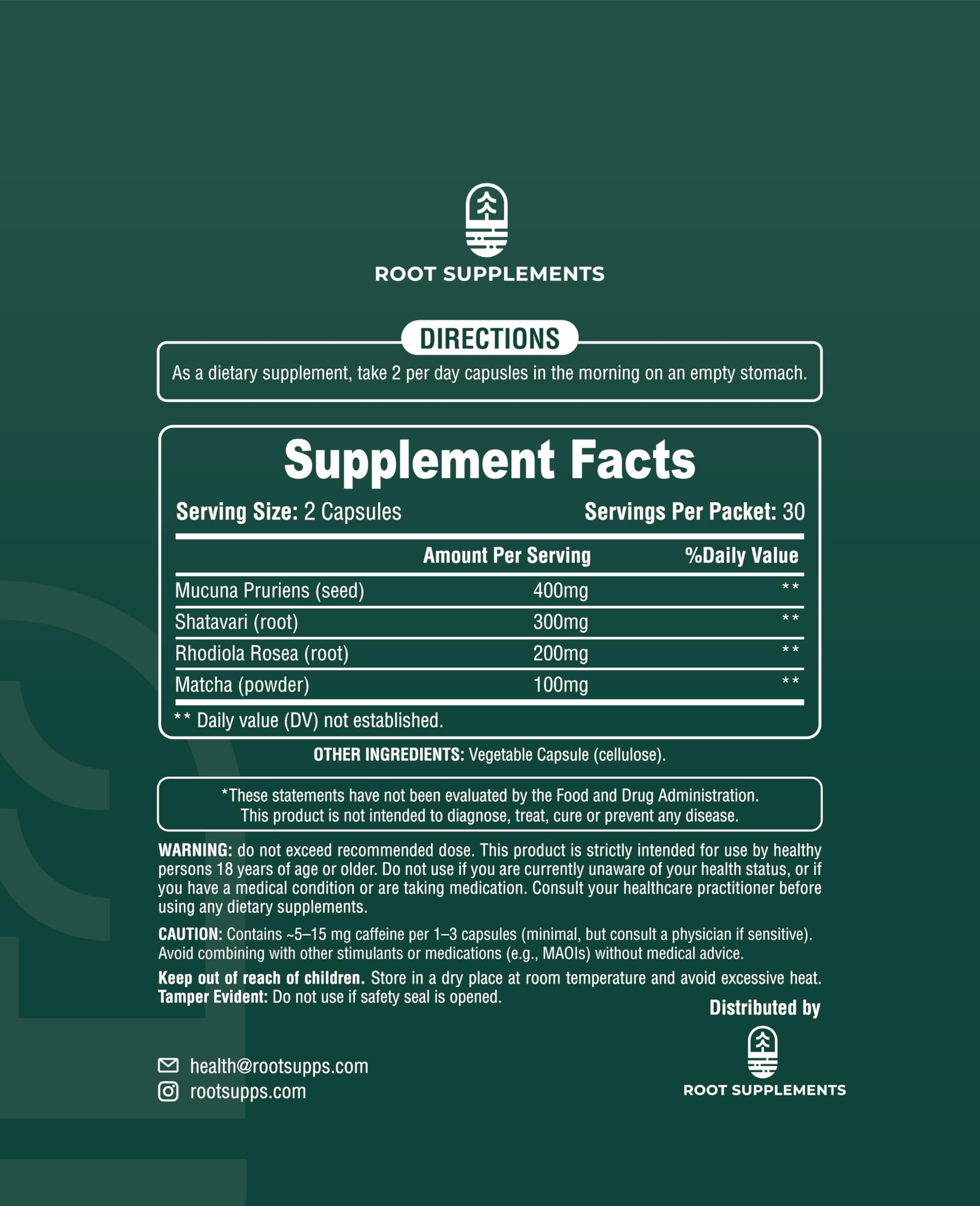 MoodLift capsules close-up shows vegan capsules and natural ingredients for balance.