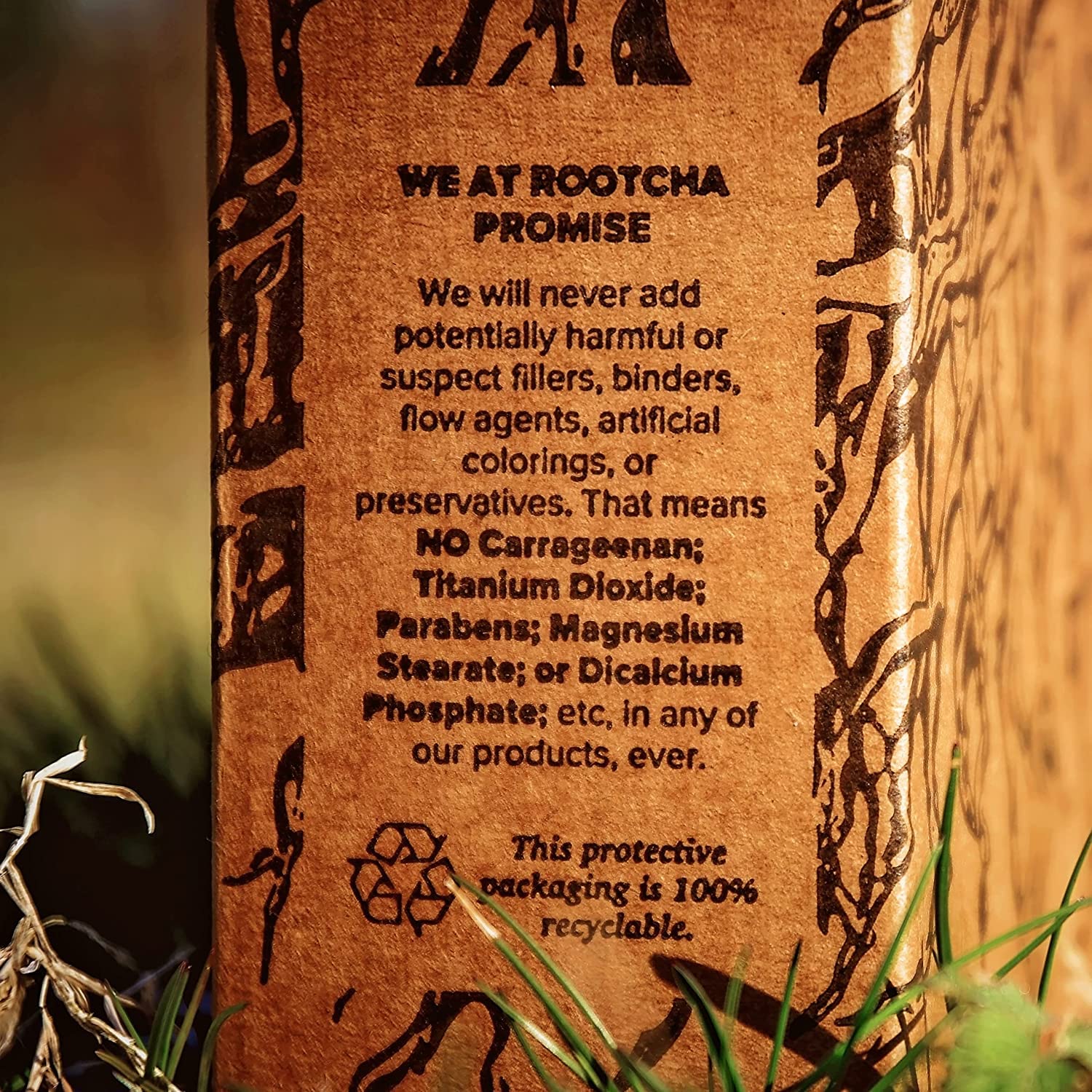 Rootcha athlete recovery scene suggests post-workout mineral support.