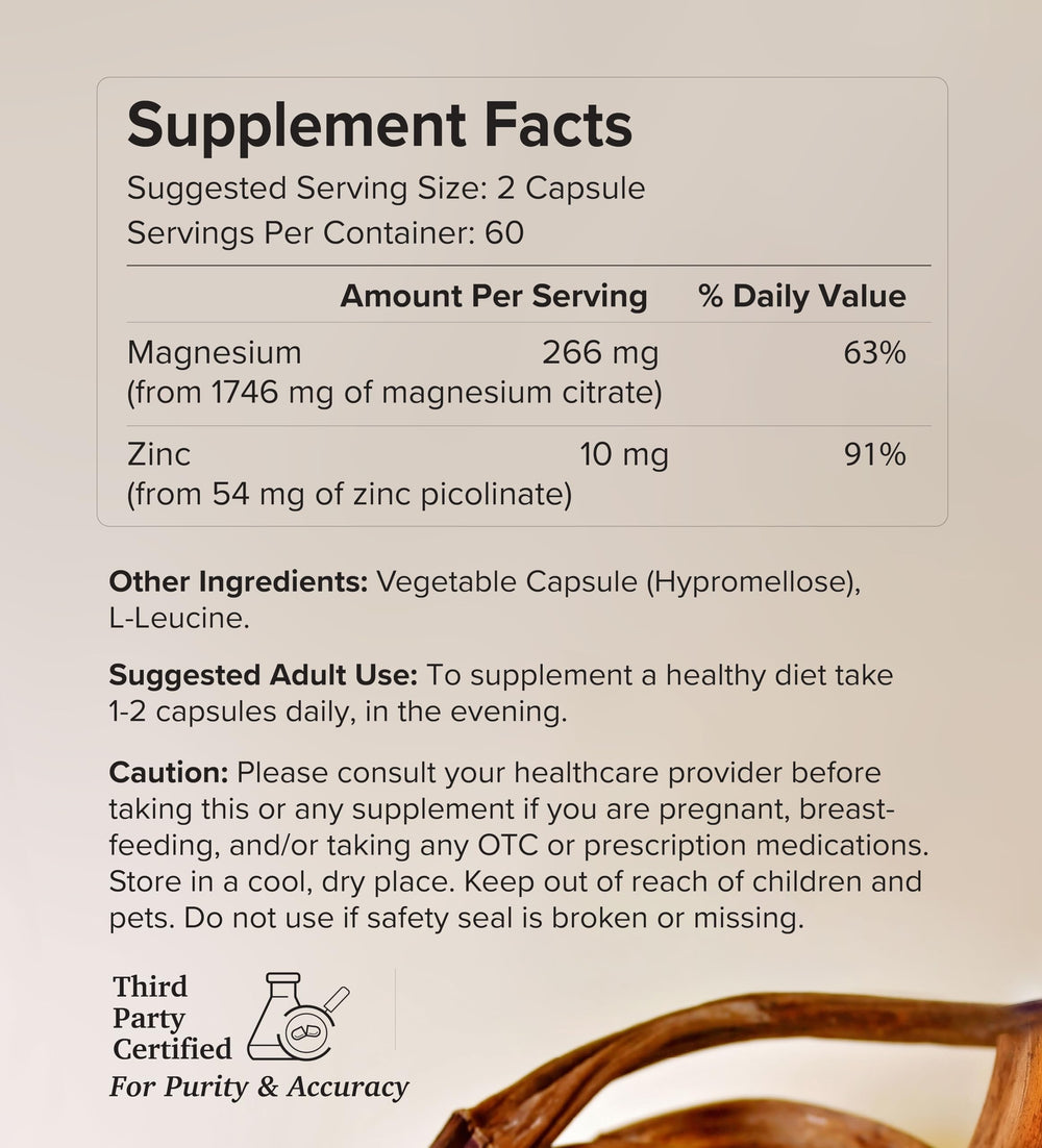 Rootcha bottle label detail shows non-GMO and vegan-friendly features.