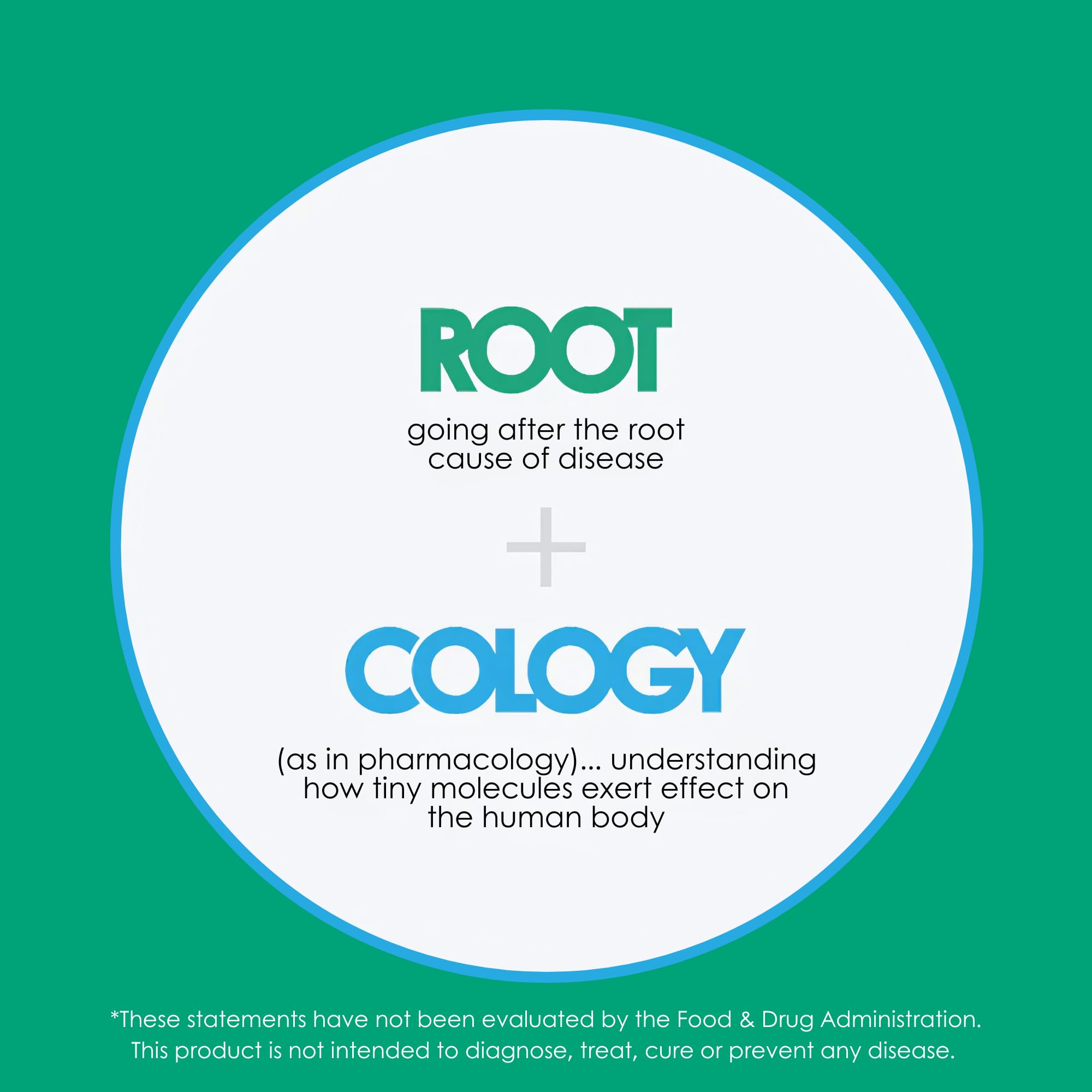 Rootcology founder Dr. Izabella Wentz branding on product image