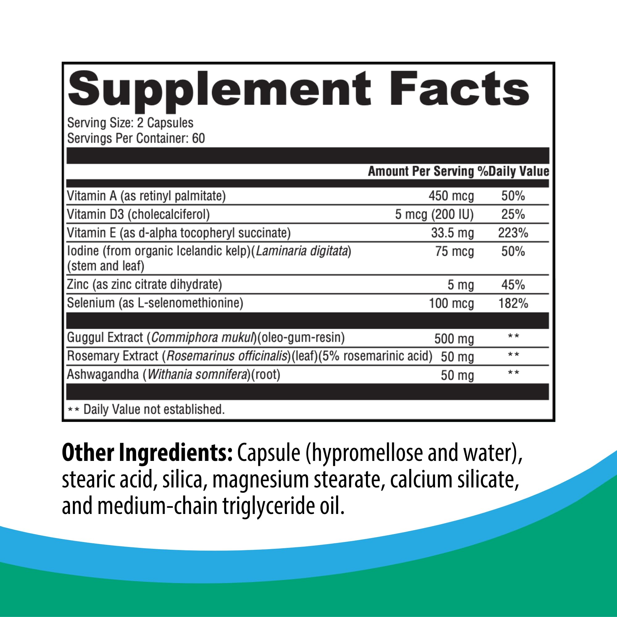Rootcology nutrient blend tablets support energy and mental focus.