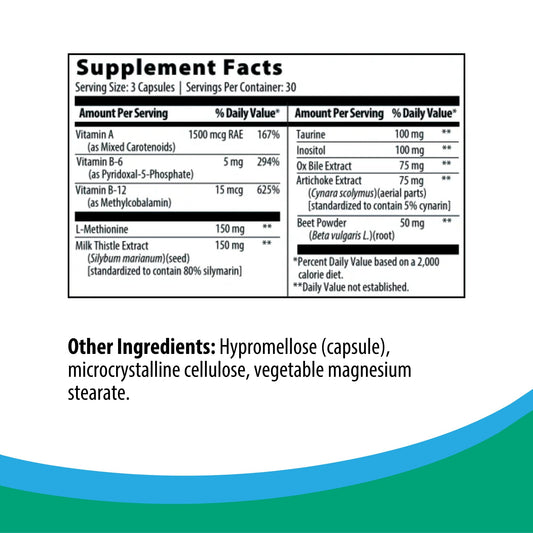 Rootcology Milk Thistle ingredient contributing to liver support.
