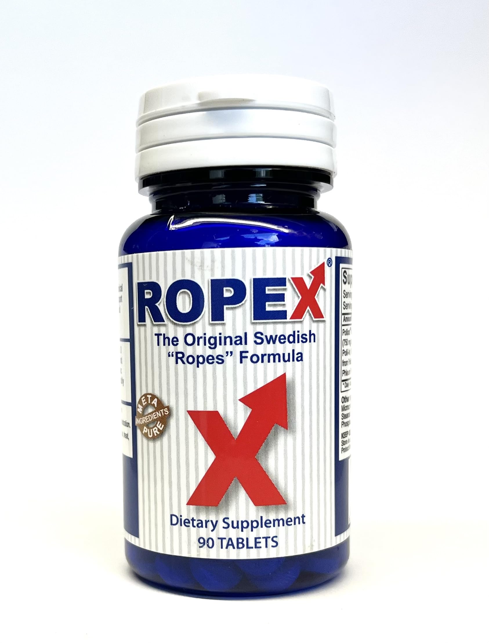 ROPEX dietary supplement bottle front view for daily male wellness