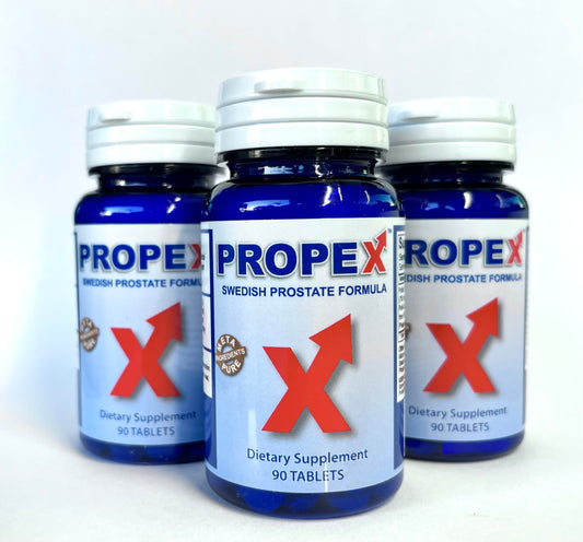 ROPEX Propex bottle pack on a clean surface, suggesting daily wellness support.