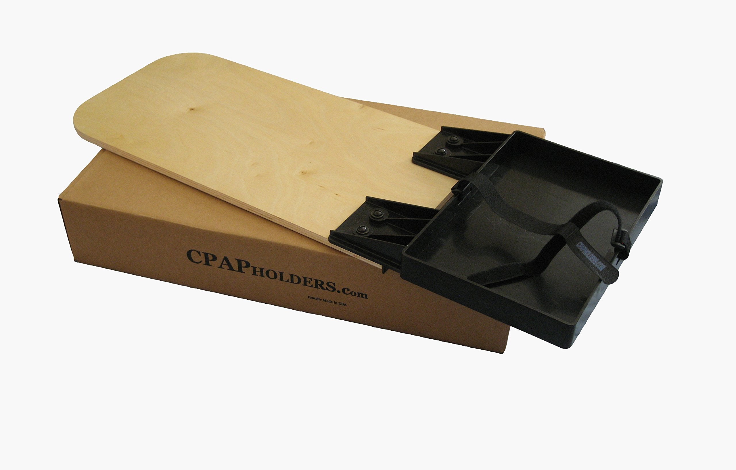 Roscoe Medical CPAP Holder tray secures the machine for safe bedside use.