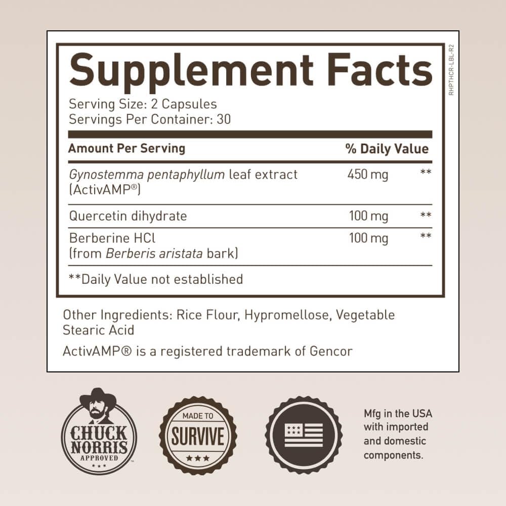 ROUNDHOUSE PROVISION Three Hit Combo label design emphasizing natural ingredients.