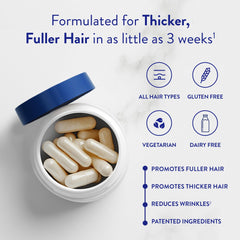 Close-up of Routine Wellness bottle label showing key ingredients.