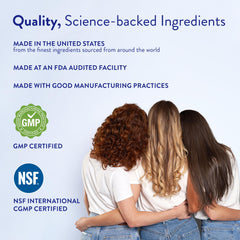 Routine Wellness hair care system conditioner bottle for smoother hair.