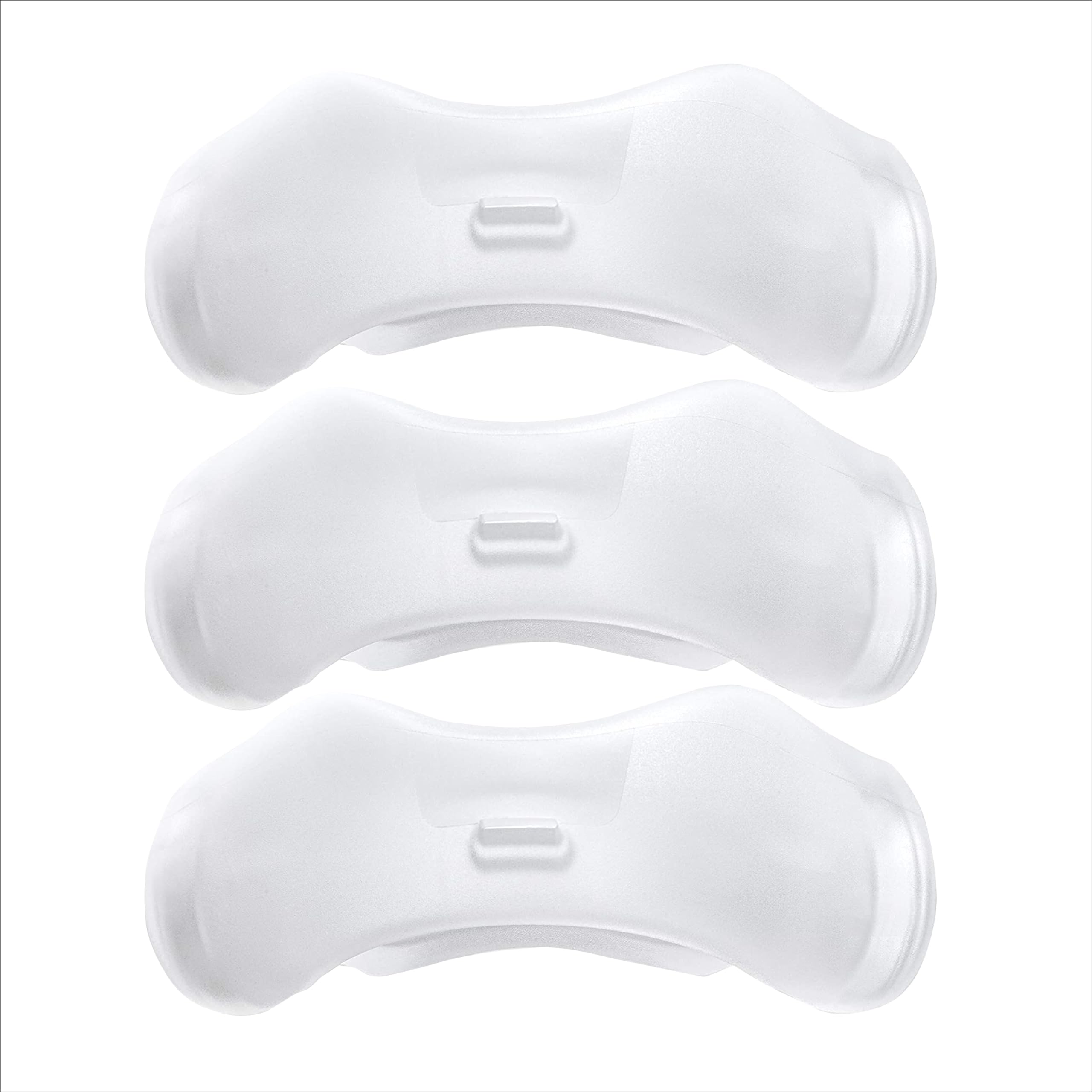 Roya Health DreamWear nasal cushion, large, 3-pack, front view for comfort and fit.
