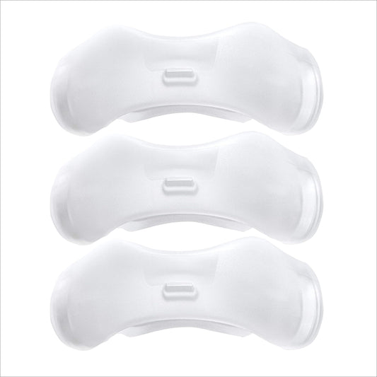 Roya Health DreamWear nasal cushion, large, 3-pack, front view for comfort and fit.