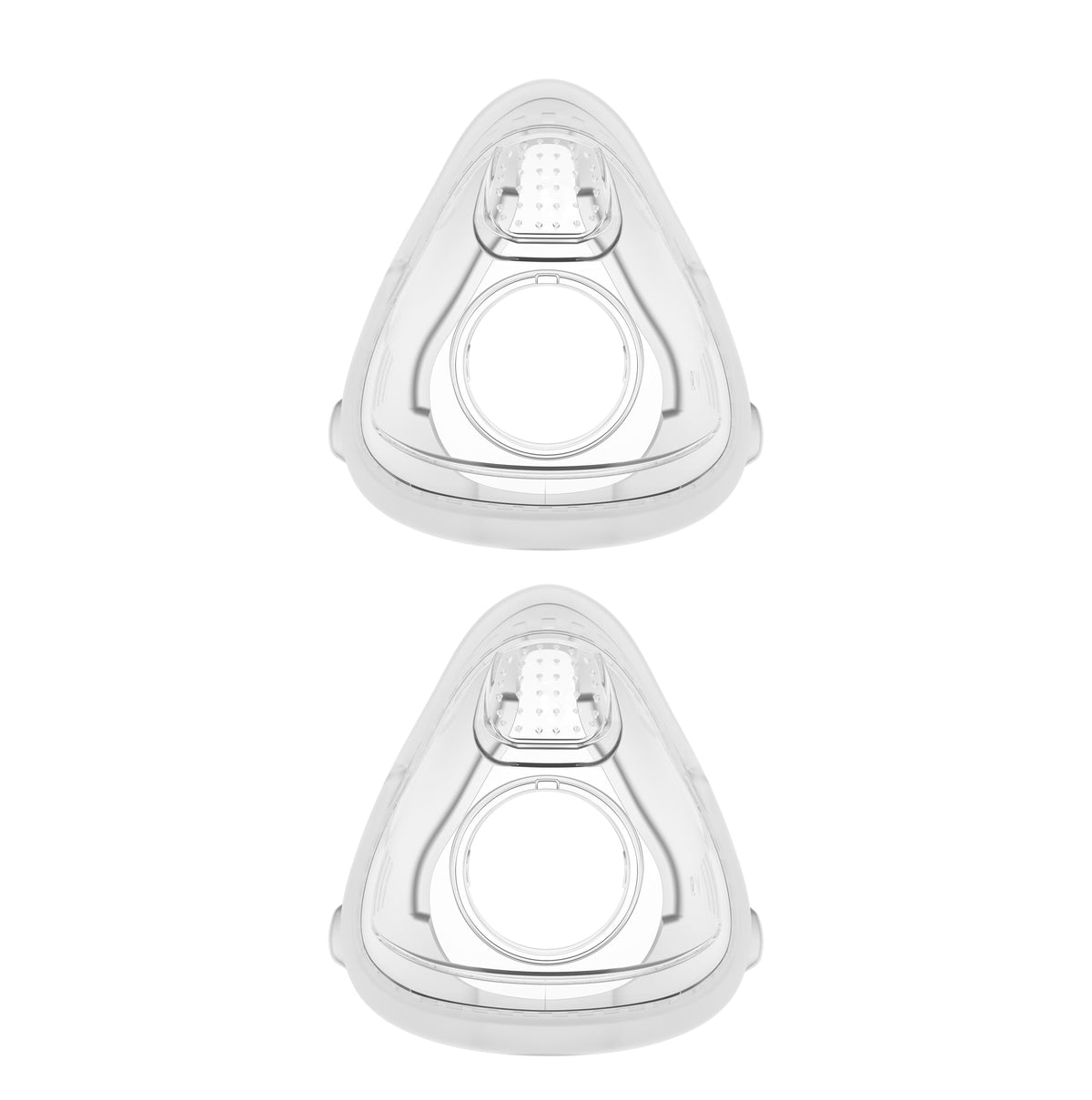 Roya Health Simplus FF cushion front view for all-night CPAP comfort.