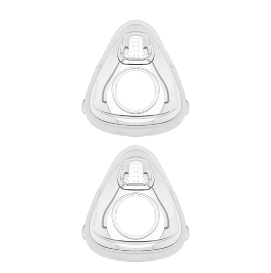 Roya Health Simplus FF cushion front view for all-night CPAP comfort.