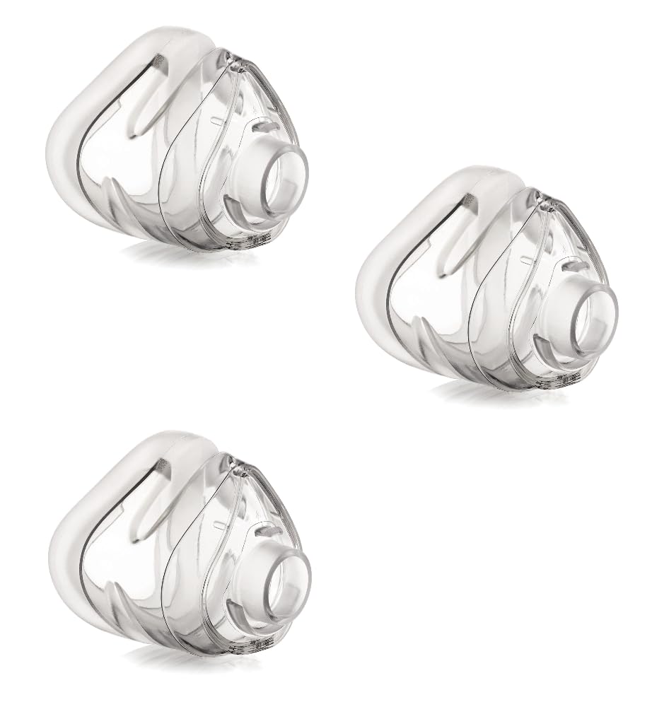 Roya Medical Pico nasal cushion tip close-up provides a gentle, comfortable seal over the nose.