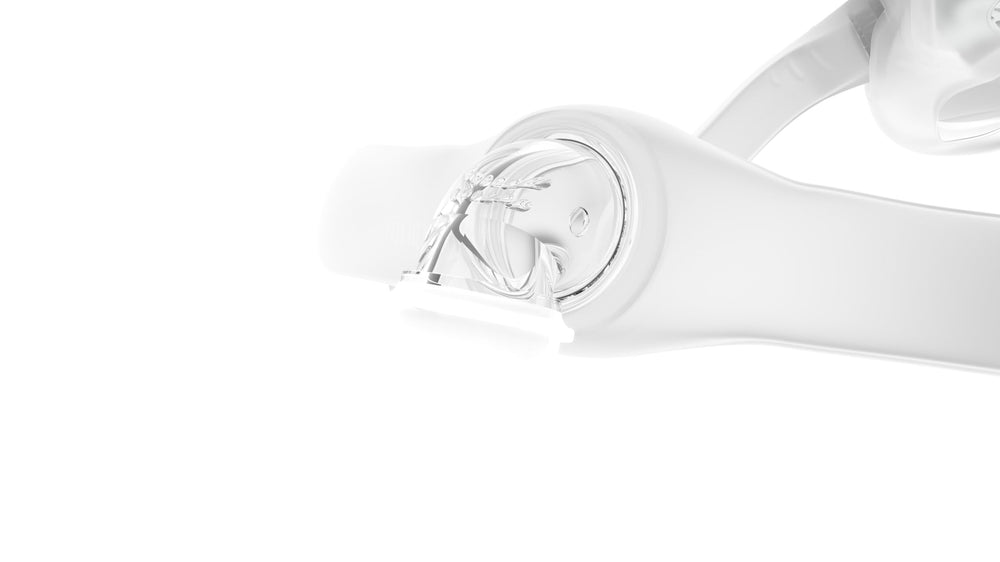 Easy cleaning design on Roya Medical DreamWear frame for maintenance.