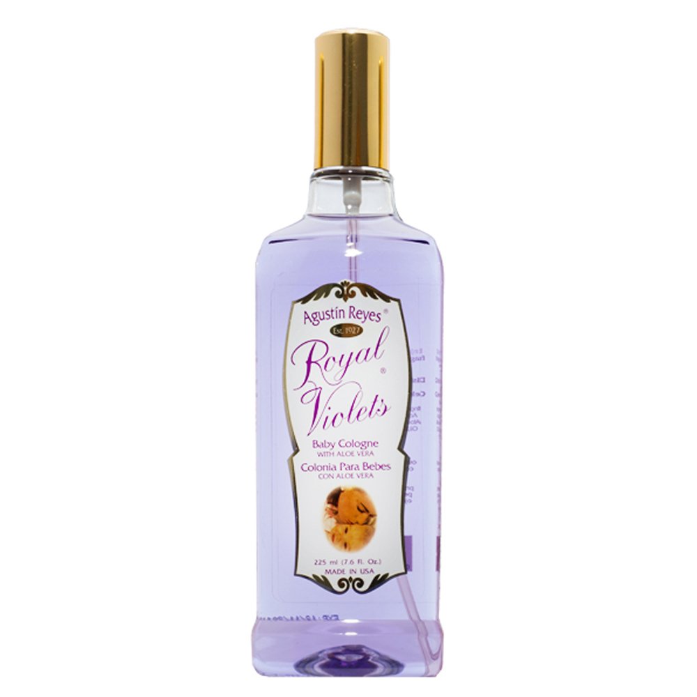 Royal Violets Baby Cologne 3-pack provides a convenient family fragrance for daily use.